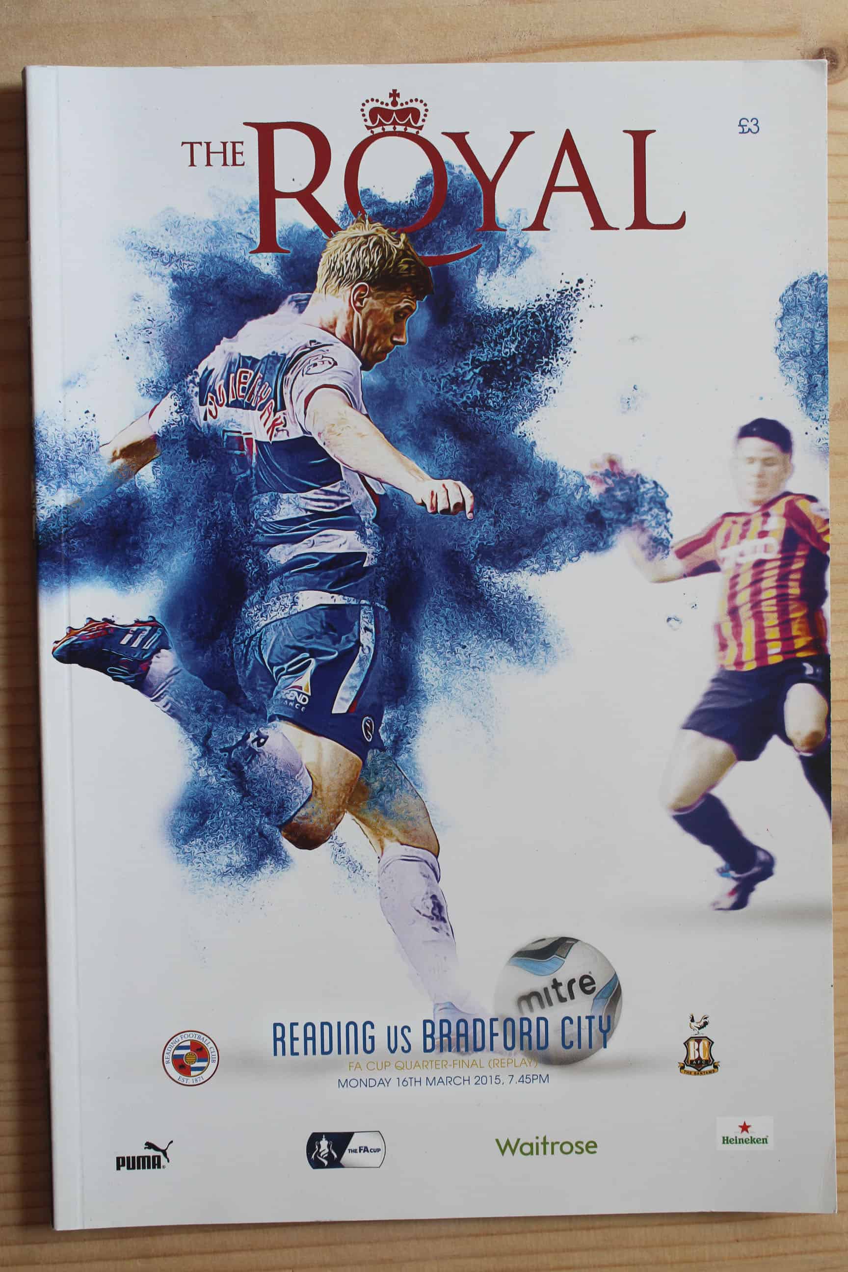 Reading FC v Bradford City FC